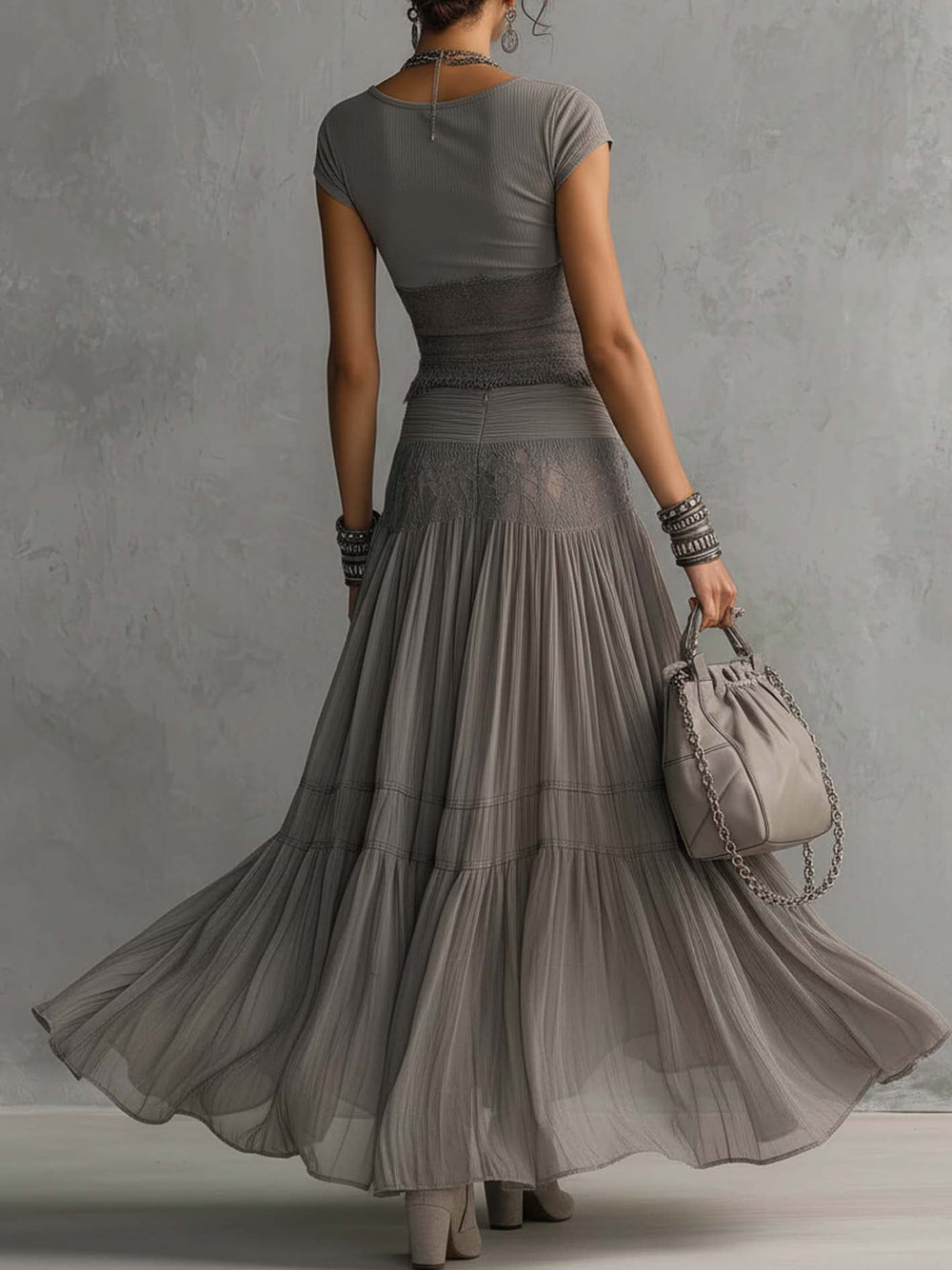 Yseult | Tiered Two-Piece Set