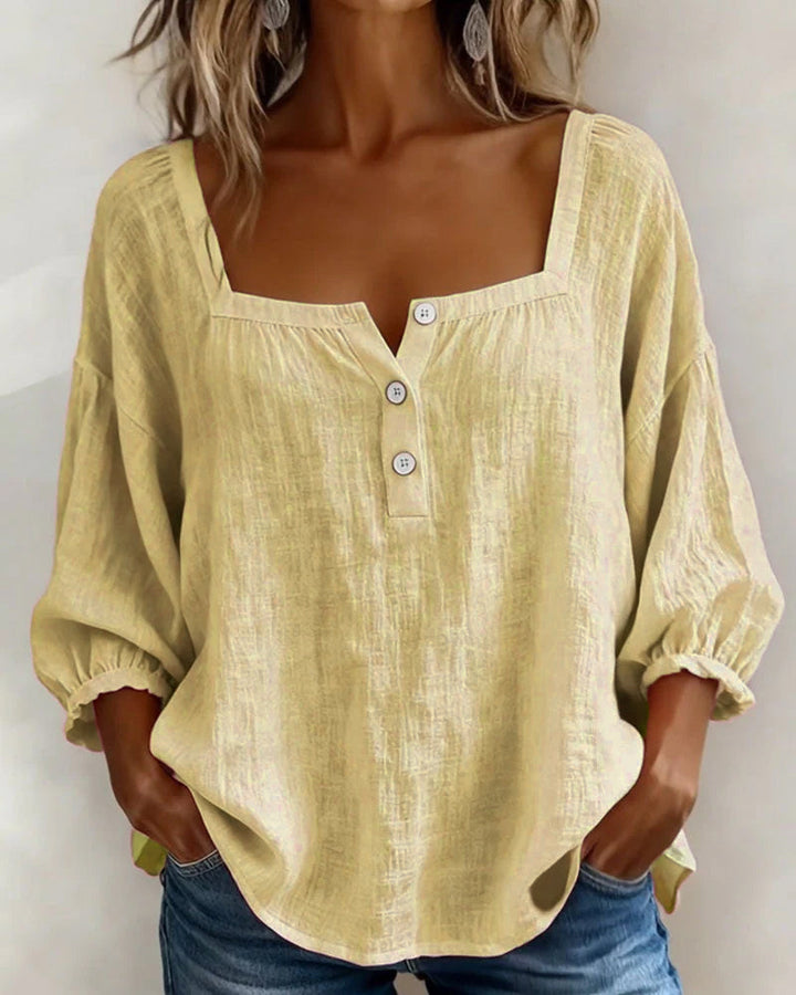 Clemence | Collared Blouse