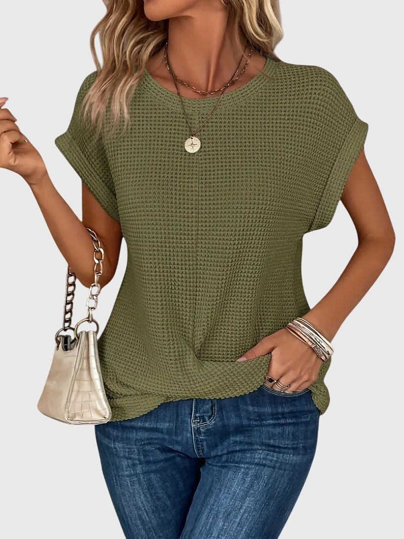 Isadora | Crew Neck Blouse
