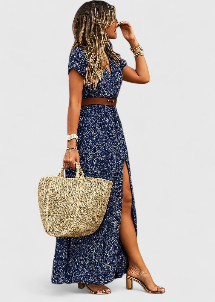 Emmeline | Printed Maxi Dress