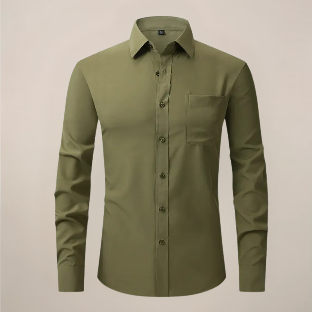 Emrys | Button-Front Collared Summer Shirt