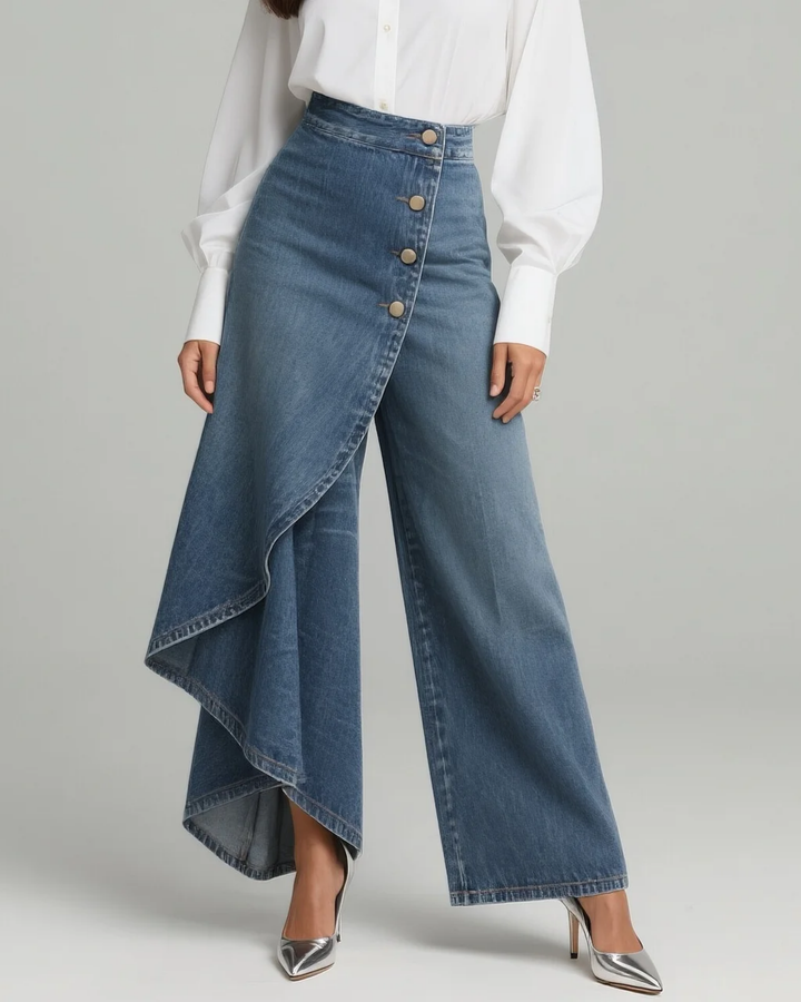 Colette | Wrap Wide-Leg Trousers