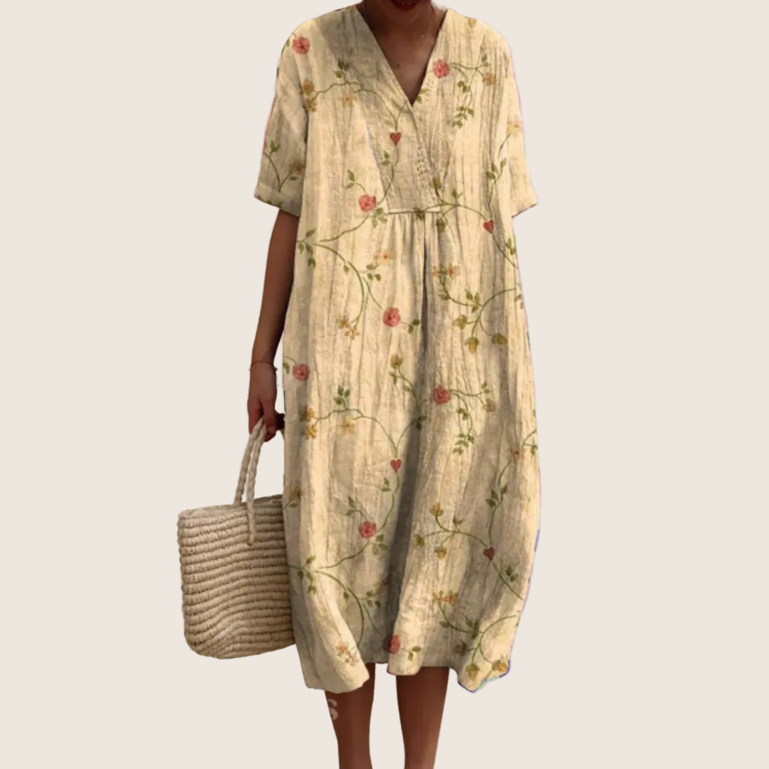 Fleur | Floral Midi Dress