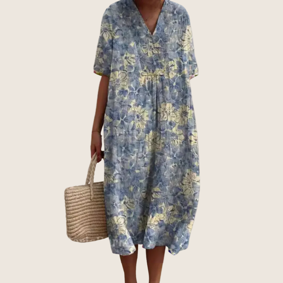 Fleur | Floral Midi Dress