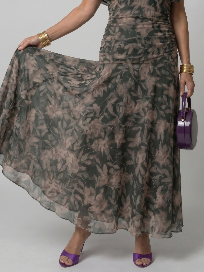 Annika | Off-Shoulder Midi Dress