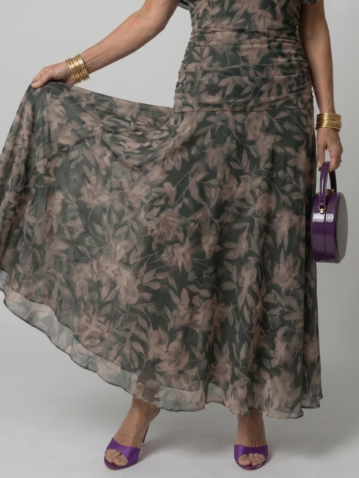 Annika | Off-Shoulder Midi Dress