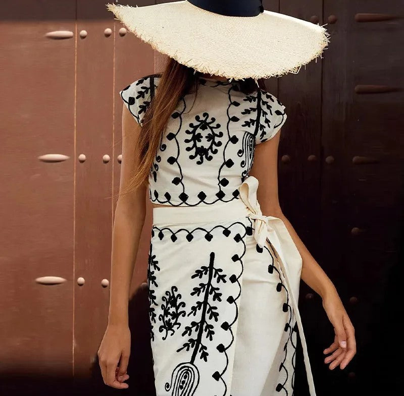 Faye | Printed Two-Piece Set