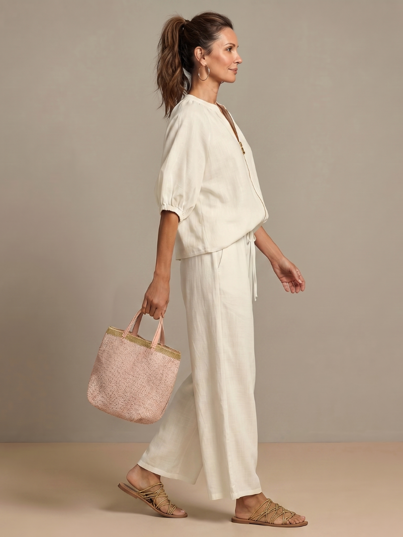 Kira | Wide-Leg Two-Piece Set