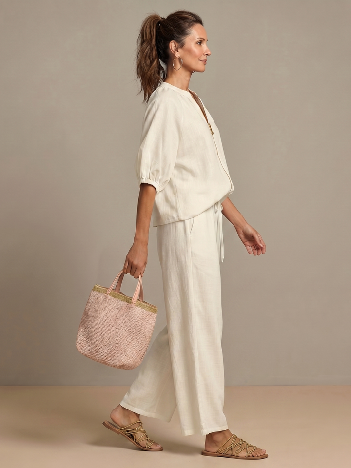 Kira | Wide-Leg Two-Piece Set