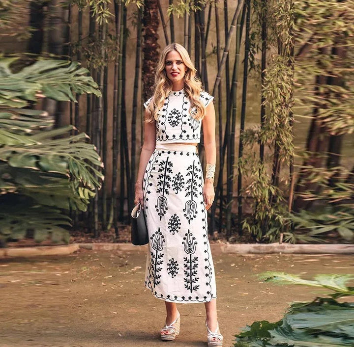 Faye | Printed Two-Piece Set
