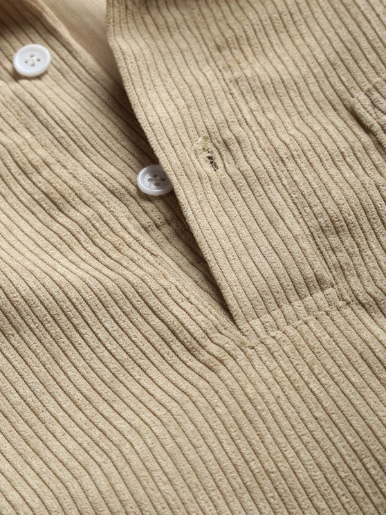 Hamish | Button-Front Long-Sleeve Summer Shirt