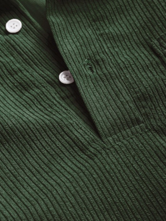 Hamish | Button-Front Long-Sleeve Summer Shirt