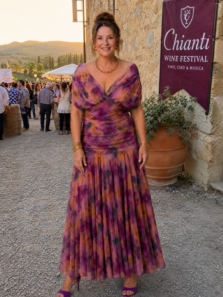 Annika | Off-Shoulder Midi Dress