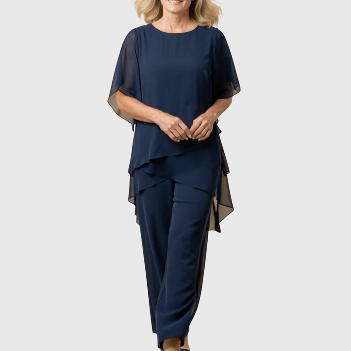 Dilys | Tailored Wide-Leg Trousers