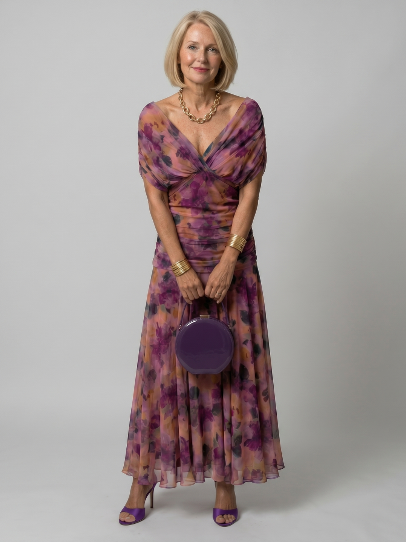 Annika | Off-Shoulder Midi Dress