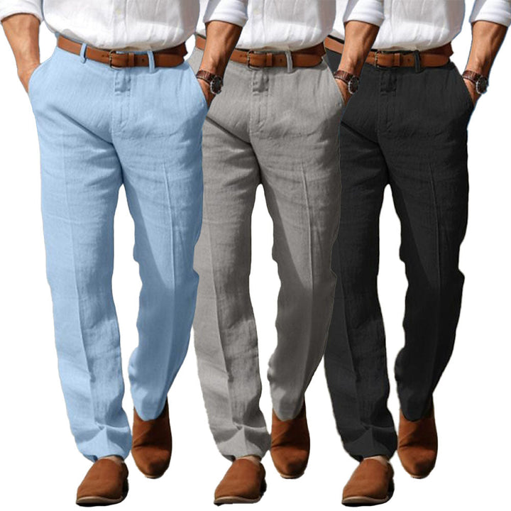 Lev | Belted Trousers