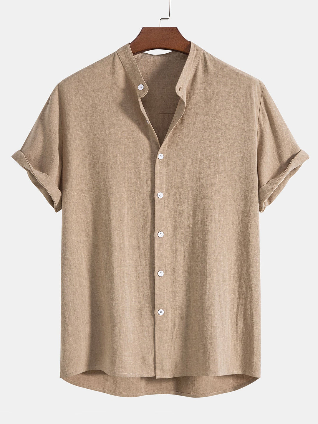 Giles | Button-Front Collared Two-Piece Set
