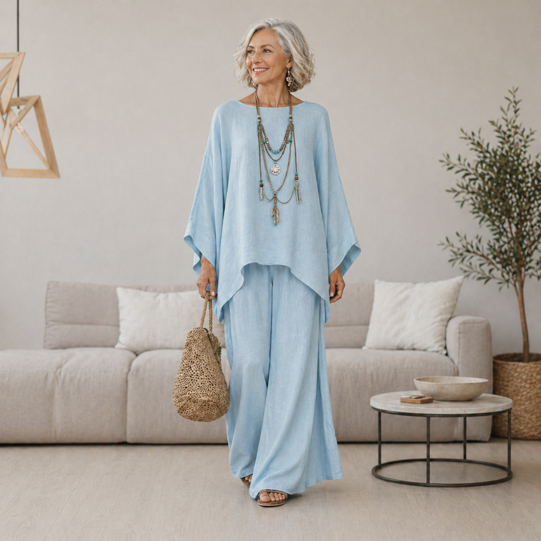 Vivien | Wide-Leg Two-Piece Set