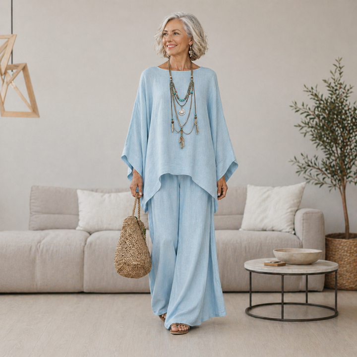 Vivien | Wide-Leg Two-Piece Set