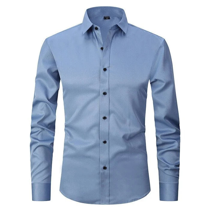 Dario | Tailored Long-Sleeve Summer Shirt