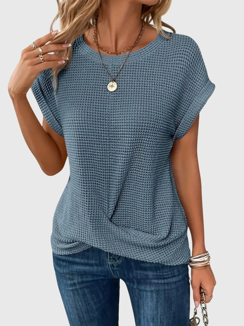 Isadora | Crew Neck Blouse