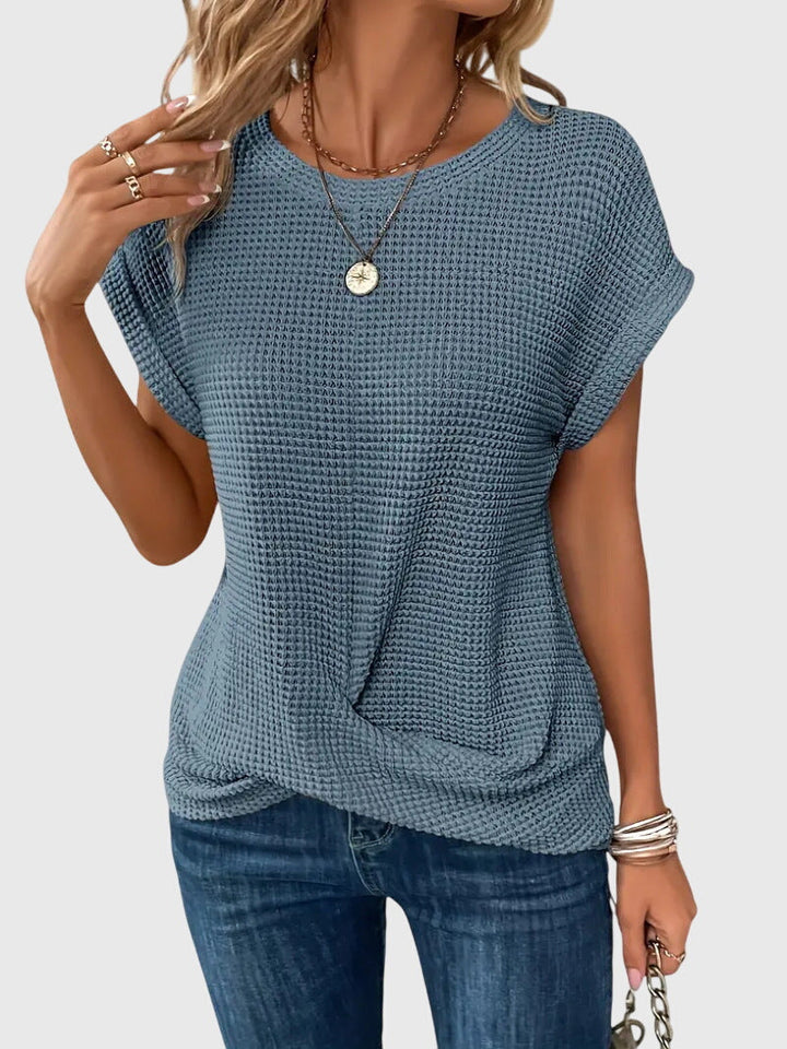 Isadora | Crew Neck Blouse