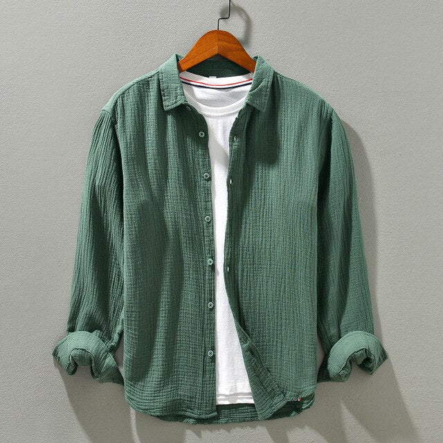 Bram | Long-Sleeve Summer Shirt