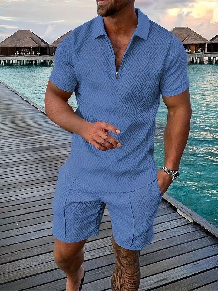 Thaddeus | Tailored Collared Two-Piece Set