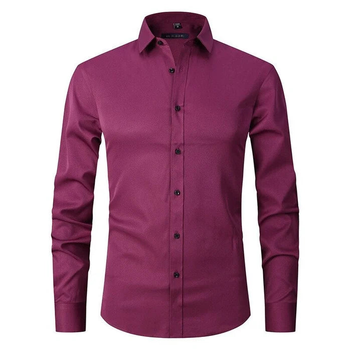 Dario | Tailored Long-Sleeve Summer Shirt