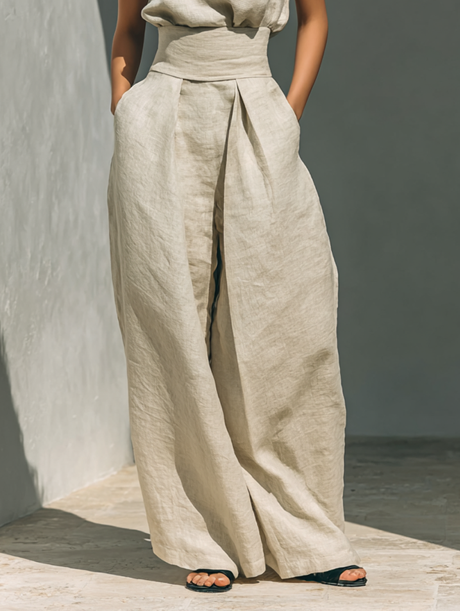 Aurelia | Pleated Turtleneck Two-Piece Set