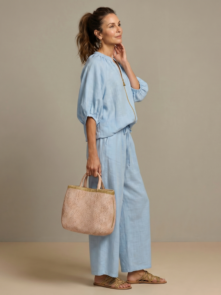 Kira | Wide-Leg Two-Piece Set