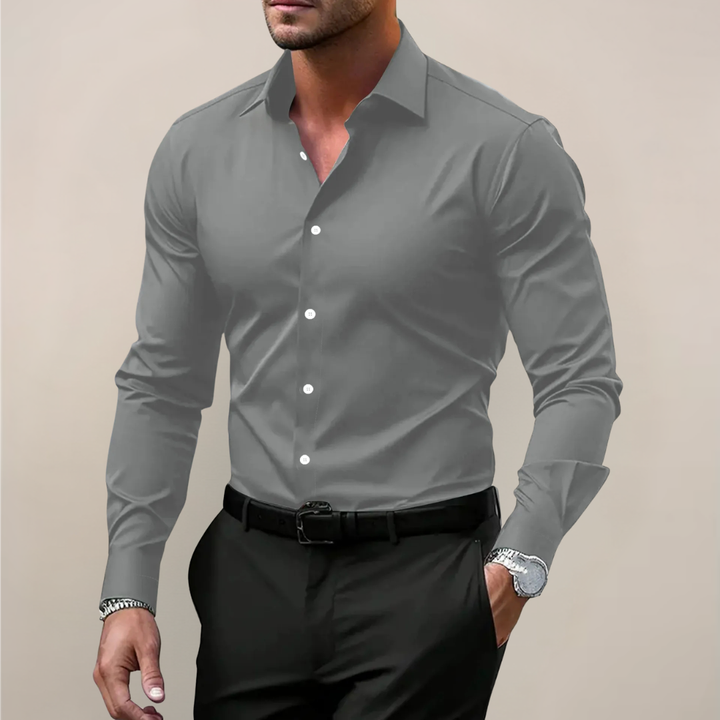 Boris | Button-Front Collared Summer Shirt