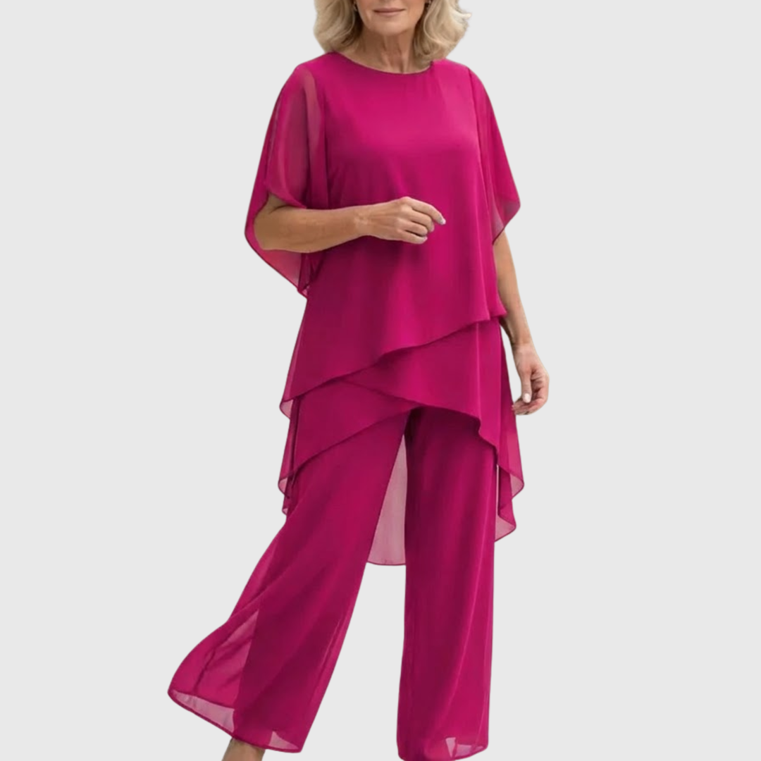 Dilys | Tailored Wide-Leg Trousers