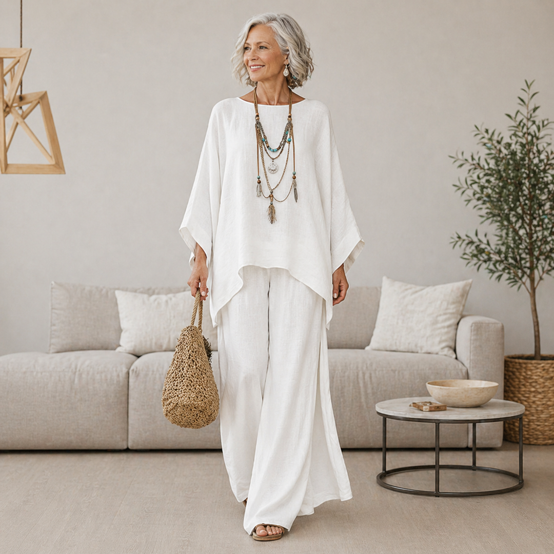 Vivien | Wide-Leg Two-Piece Set