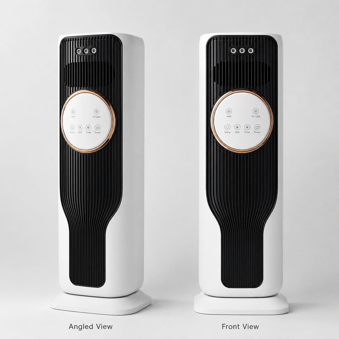 Portable Air Cooler & Heater with 4-in-1 Comfort Control