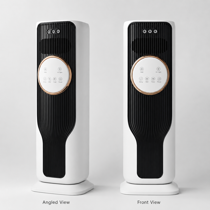 Portable Air Cooler & Heater with 4-in-1 Comfort Control