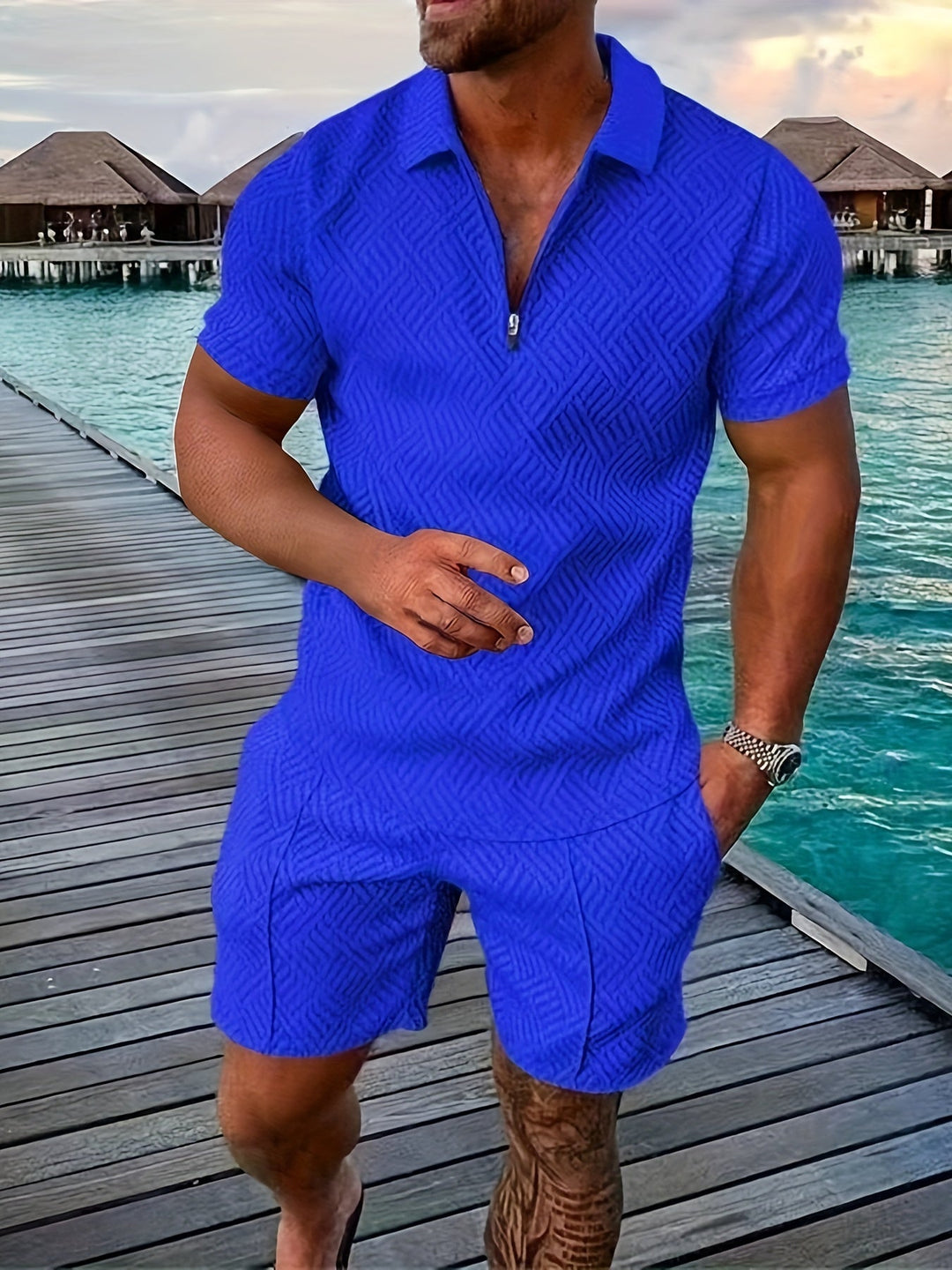 Thaddeus | Tailored Collared Two-Piece Set
