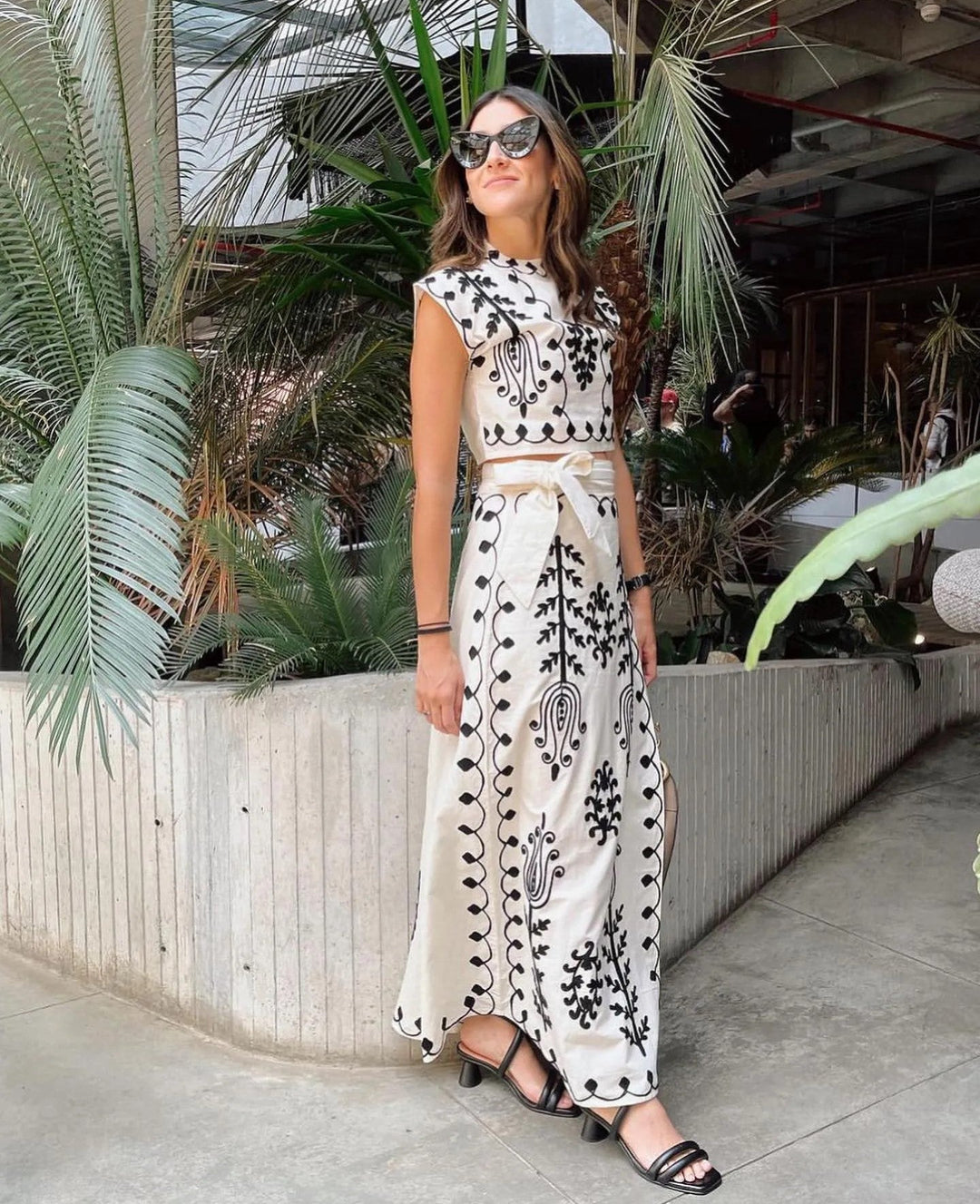 Faye | Printed Two-Piece Set