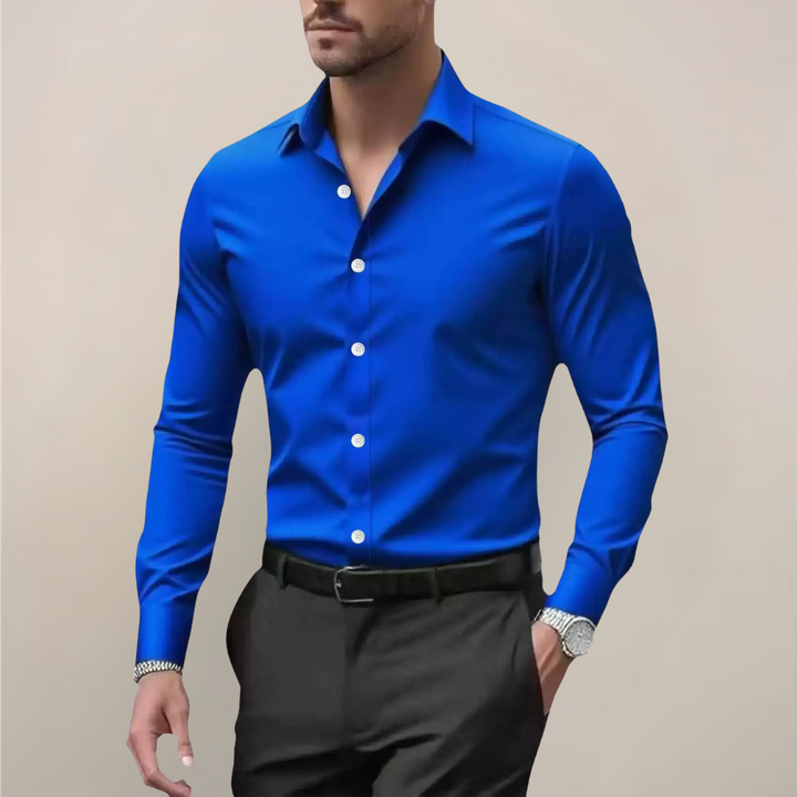 Boris | Button-Front Collared Summer Shirt