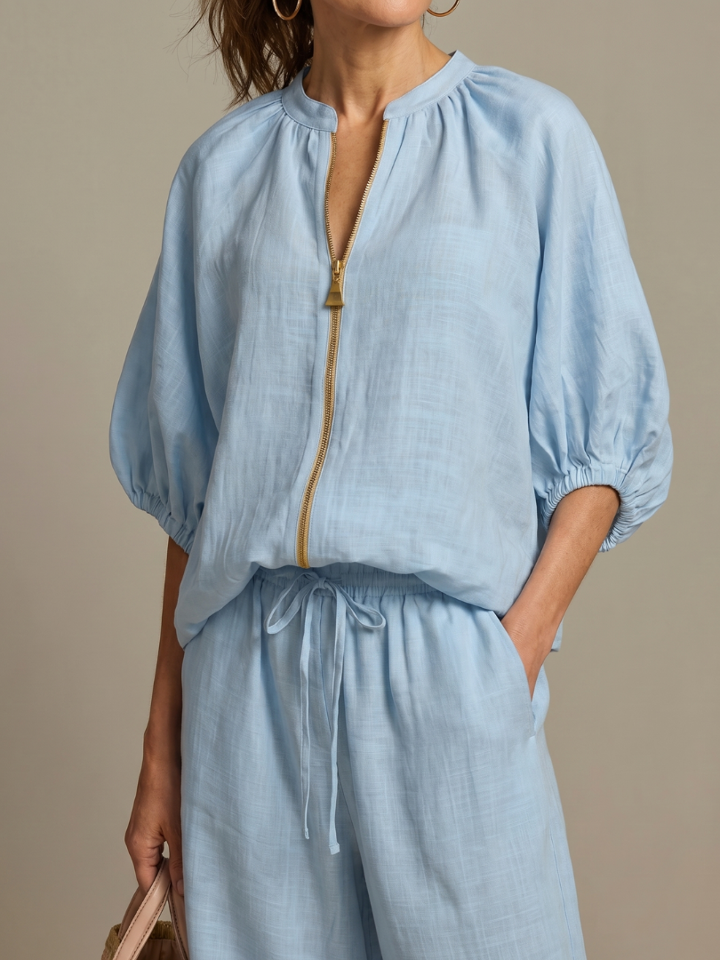 Kira | Wide-Leg Two-Piece Set