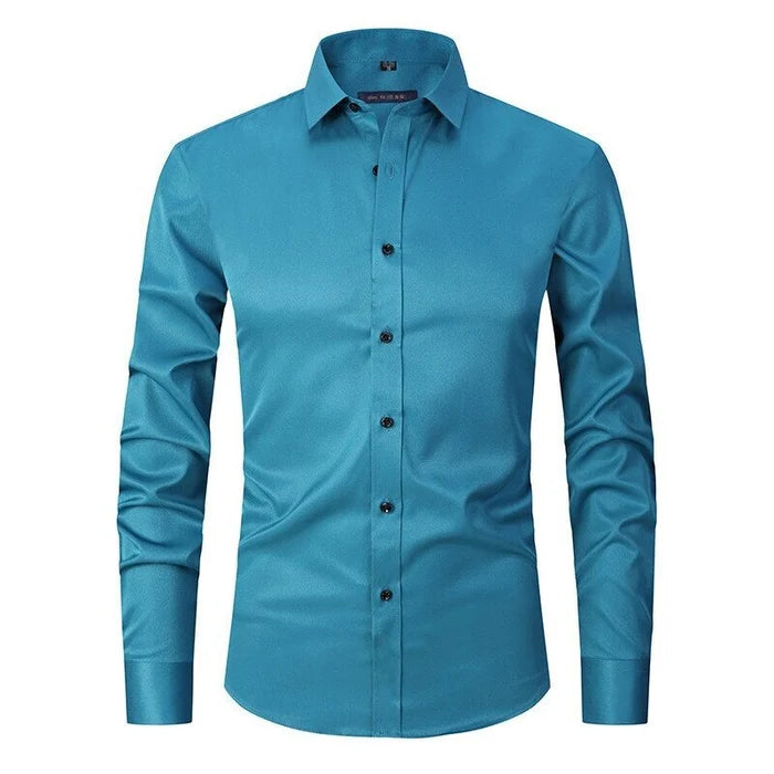 Dario | Tailored Long-Sleeve Summer Shirt