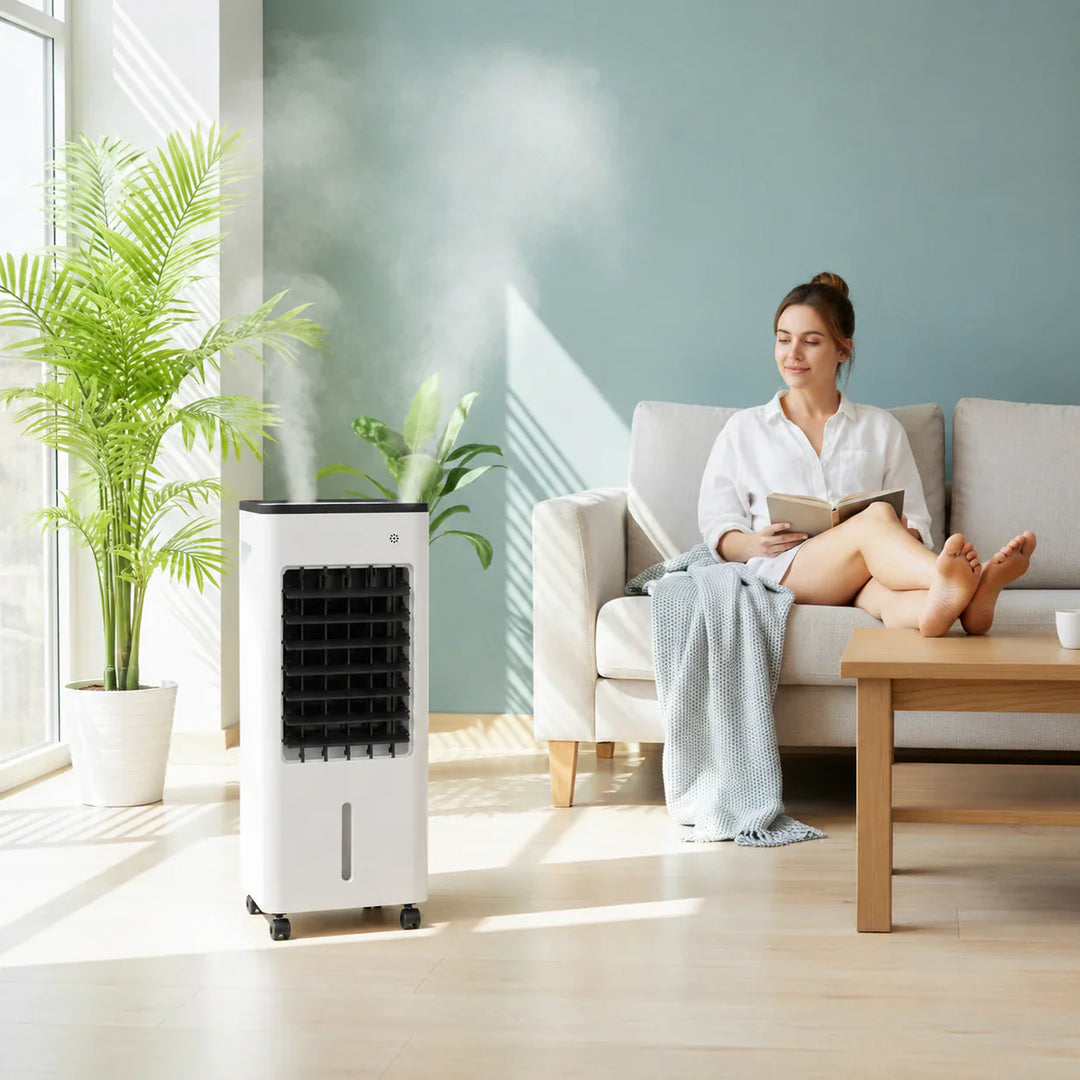 3-in-1 Portable Air Cooler Fan with Humidifier