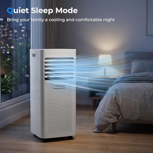 9000 BTU Portable Air Conditioner Dehumidifier Fan Summer