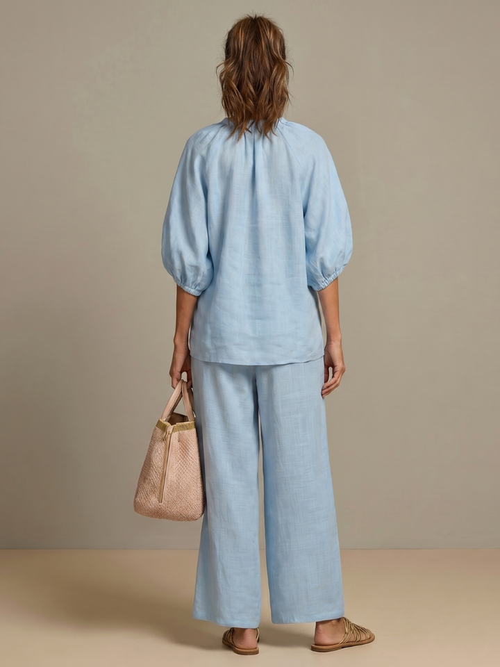 Kira | Wide-Leg Two-Piece Set