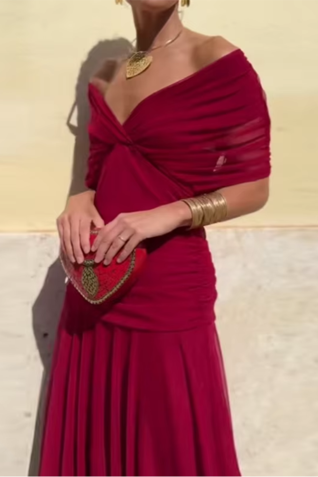 Noa | Pleated Maxi Dress