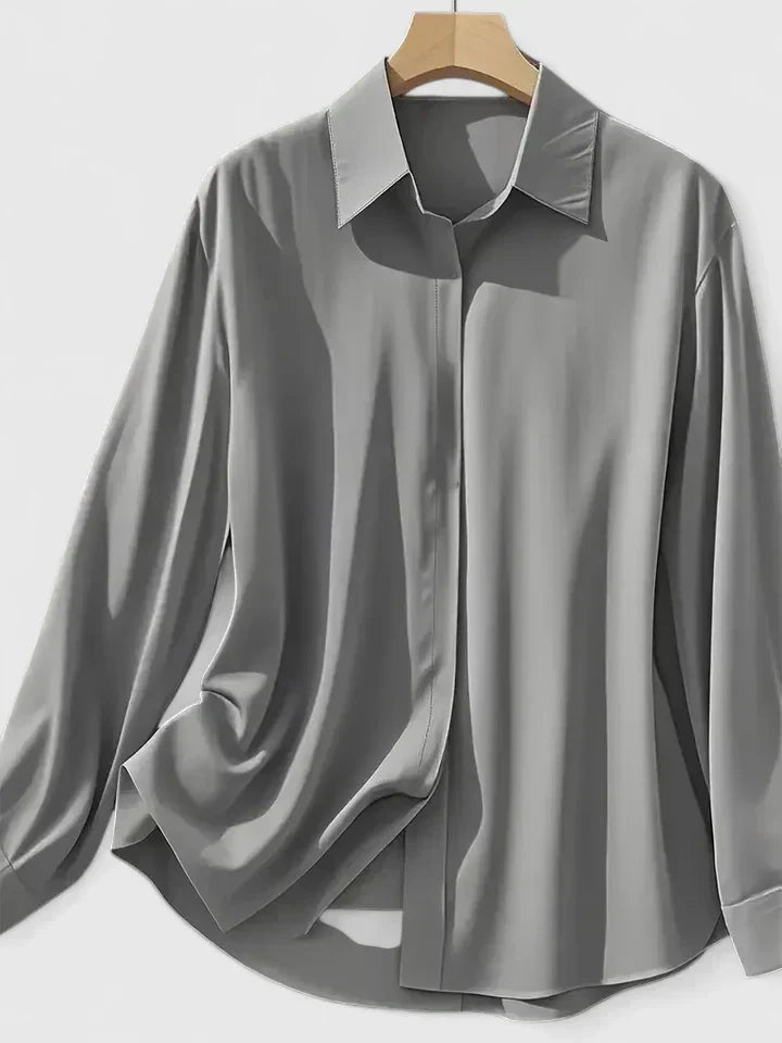 Mariana | Button-Front Collared Blouse