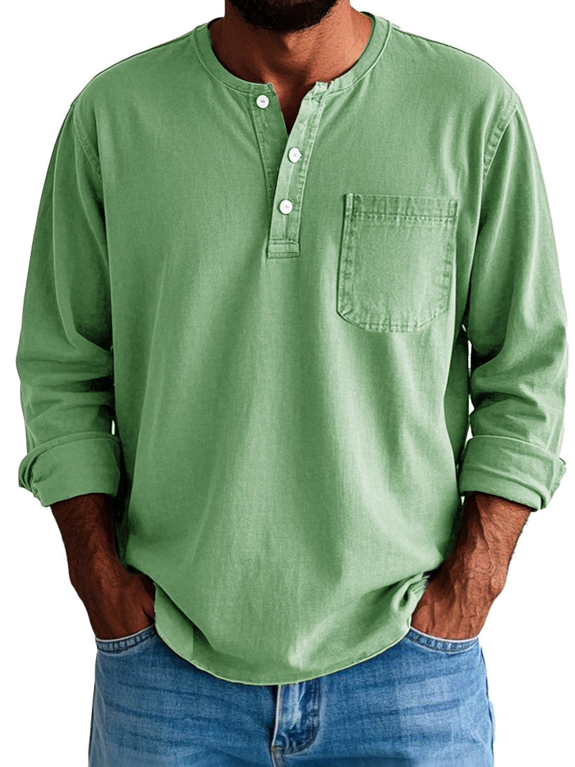 Nico | Tiered Collared Summer Shirt