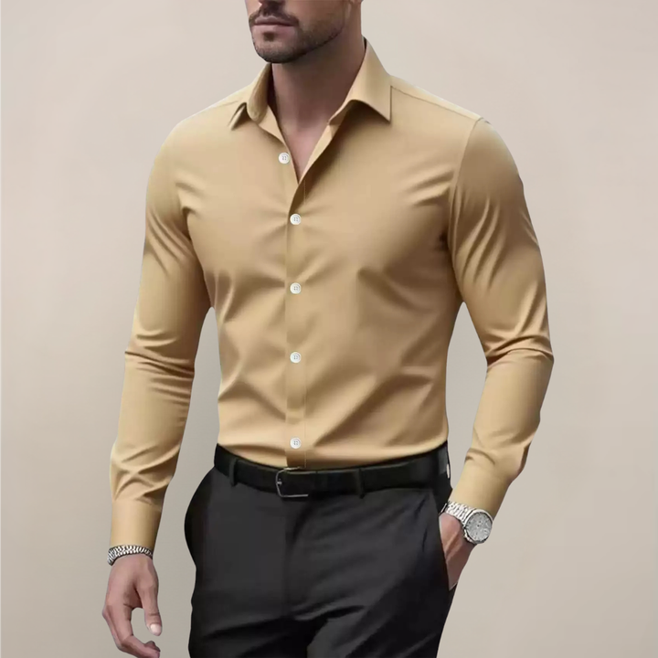 Boris | Button-Front Collared Summer Shirt