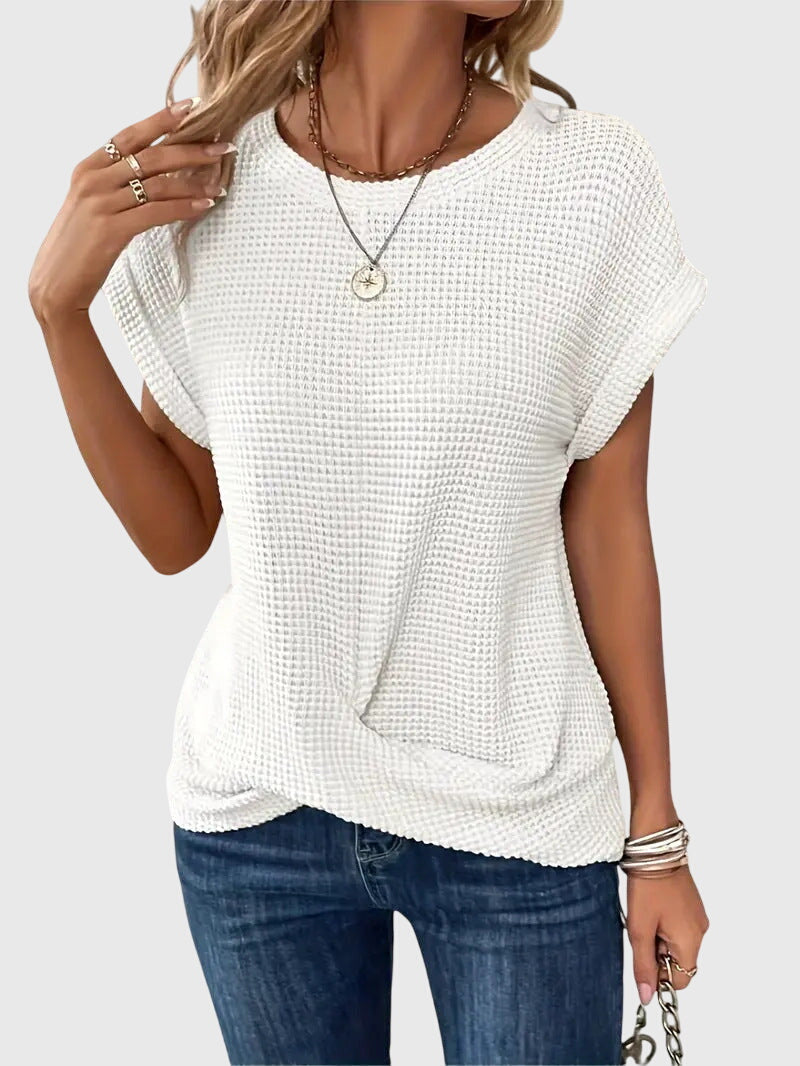 Isadora | Crew Neck Blouse