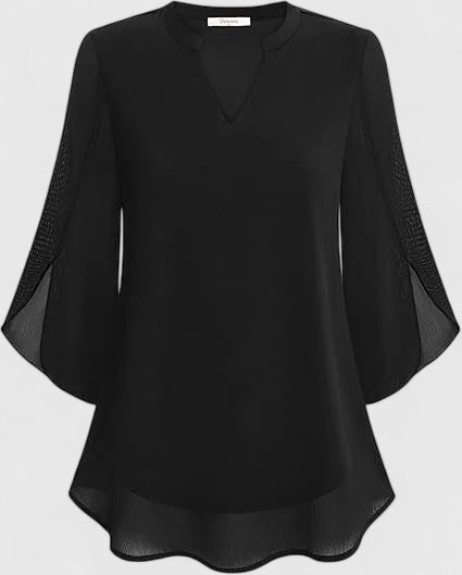 Francesca | A-Line V-Neck Blouse